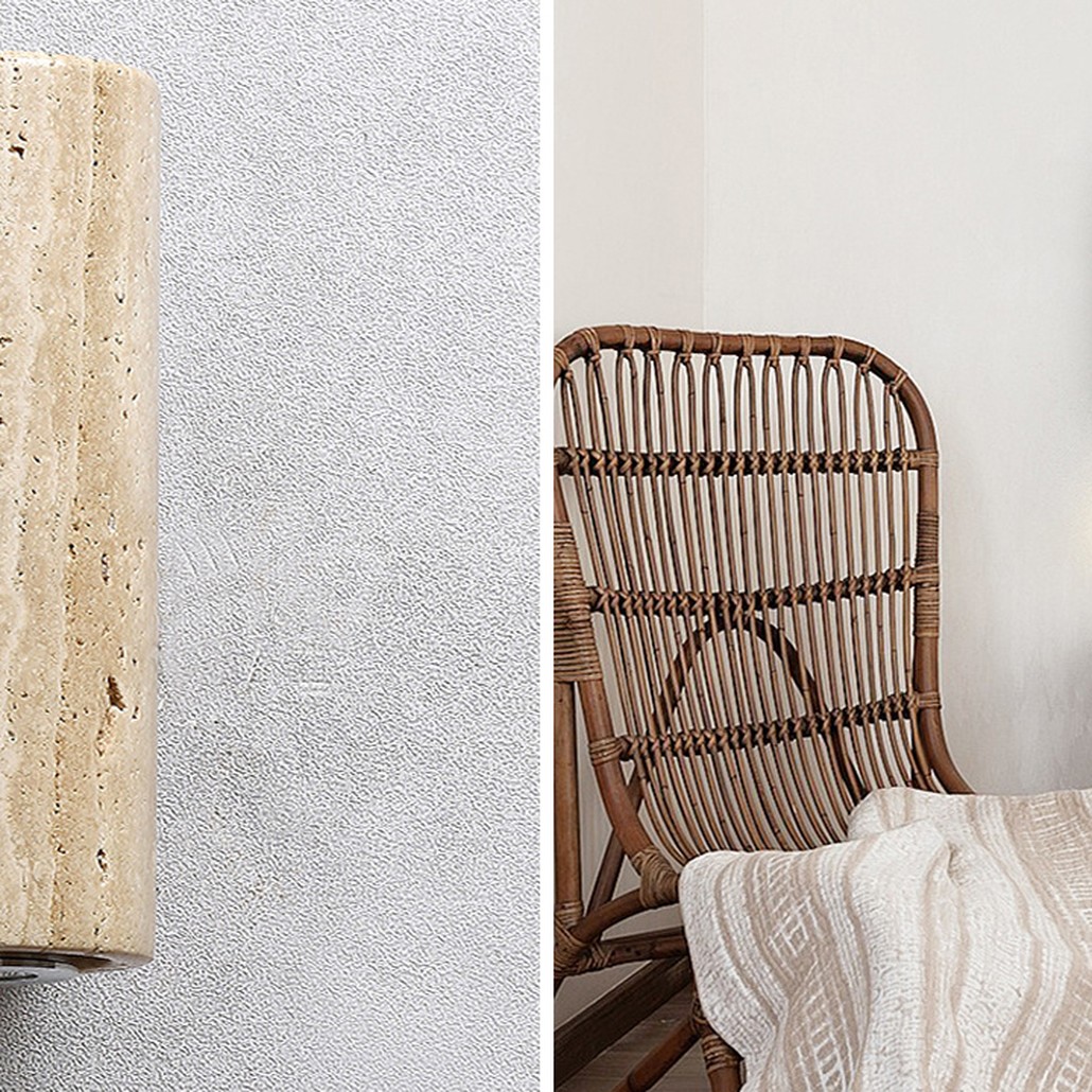 Бра Travertine Cylinder Spot Wall Lamp