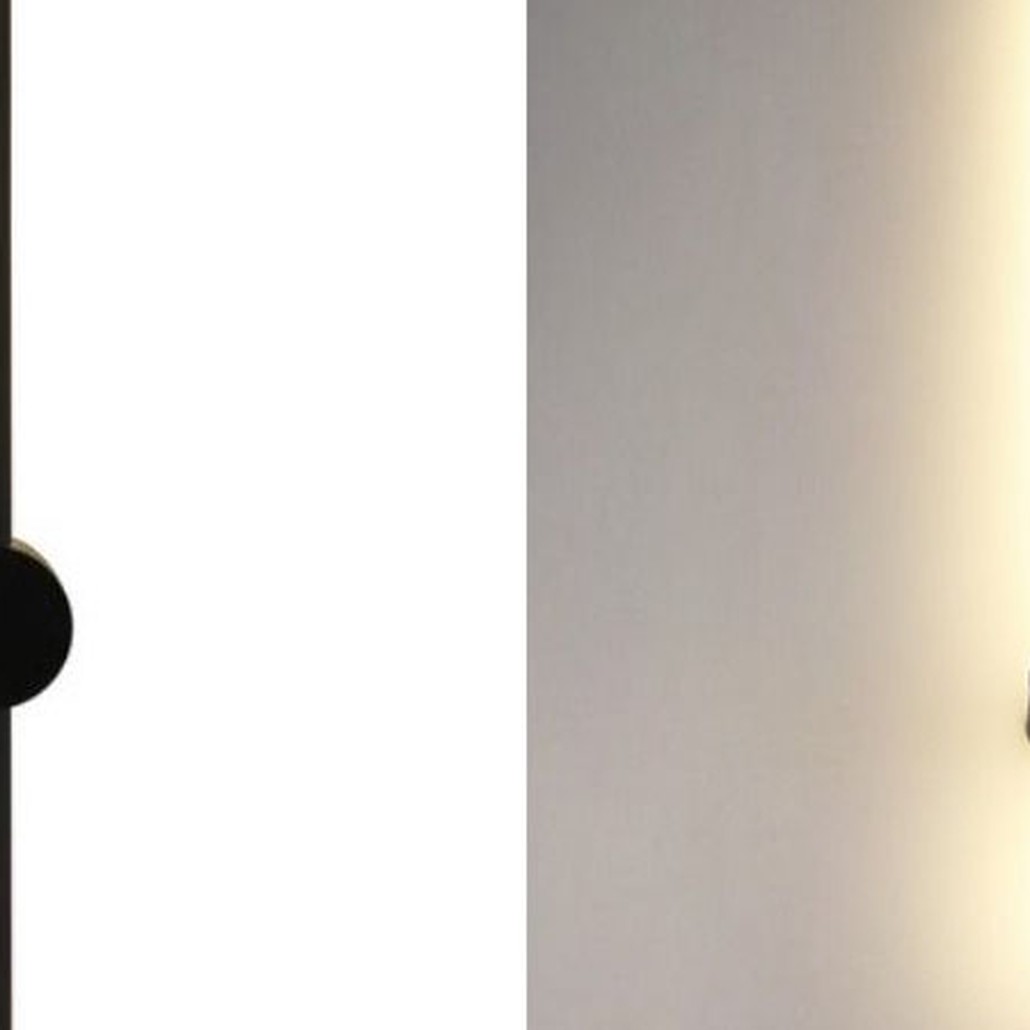 Бра Trumpet Tube Black 60 см