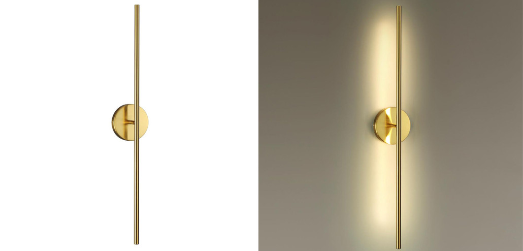Бра Trumpet Tube Gold Line