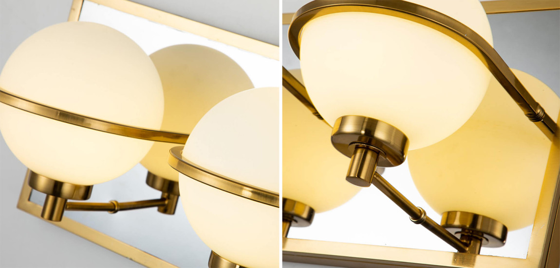 Бра Two Balls Reflection Wall Lamp