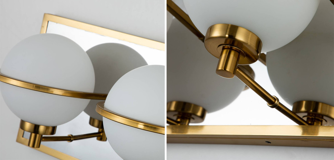 Бра Two Balls Reflection Wall Lamp