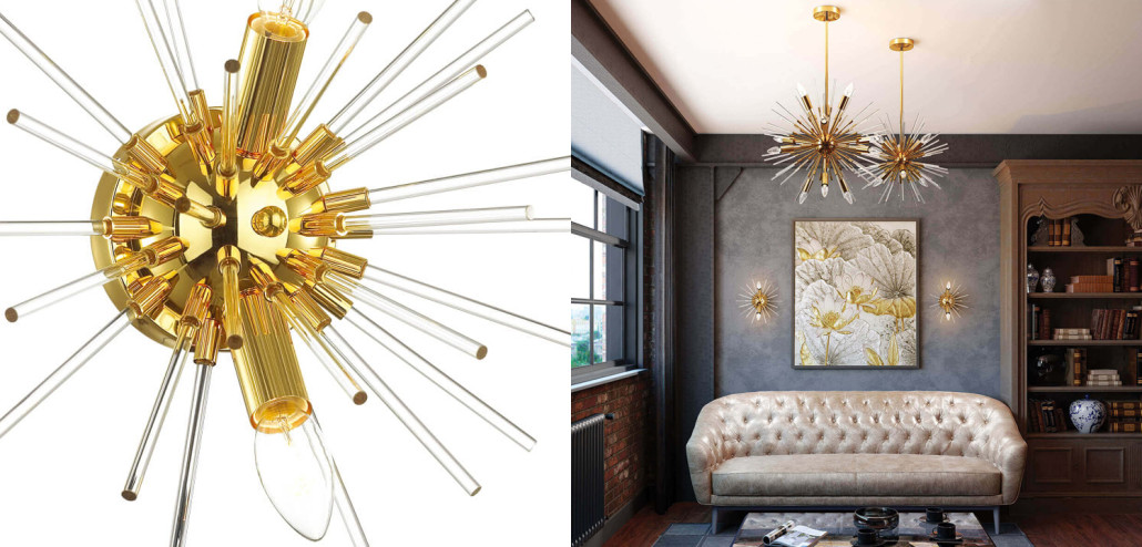 Бра Varg Sputnik Sconce Gold