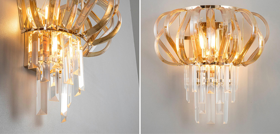 Бра Vortices Gold