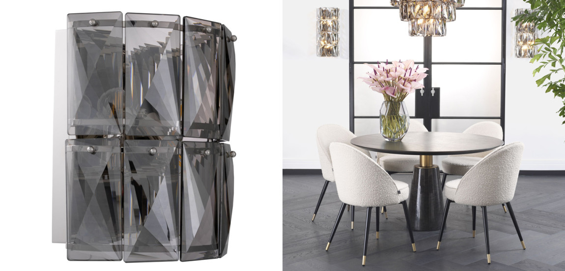 Бра Wall Lamp Amazone smoke