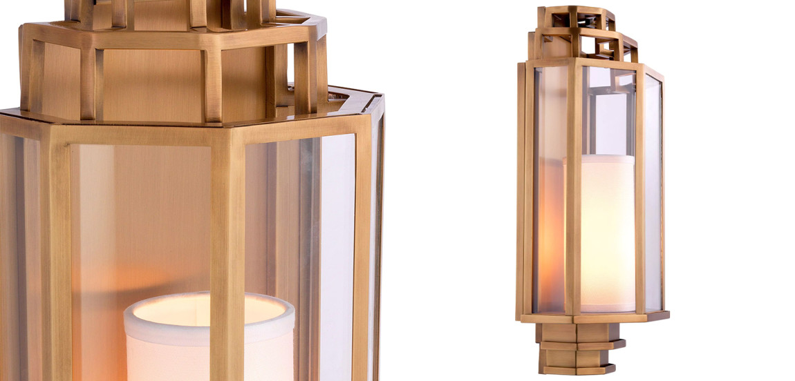 Бра Wall Lamp Monticello Brass