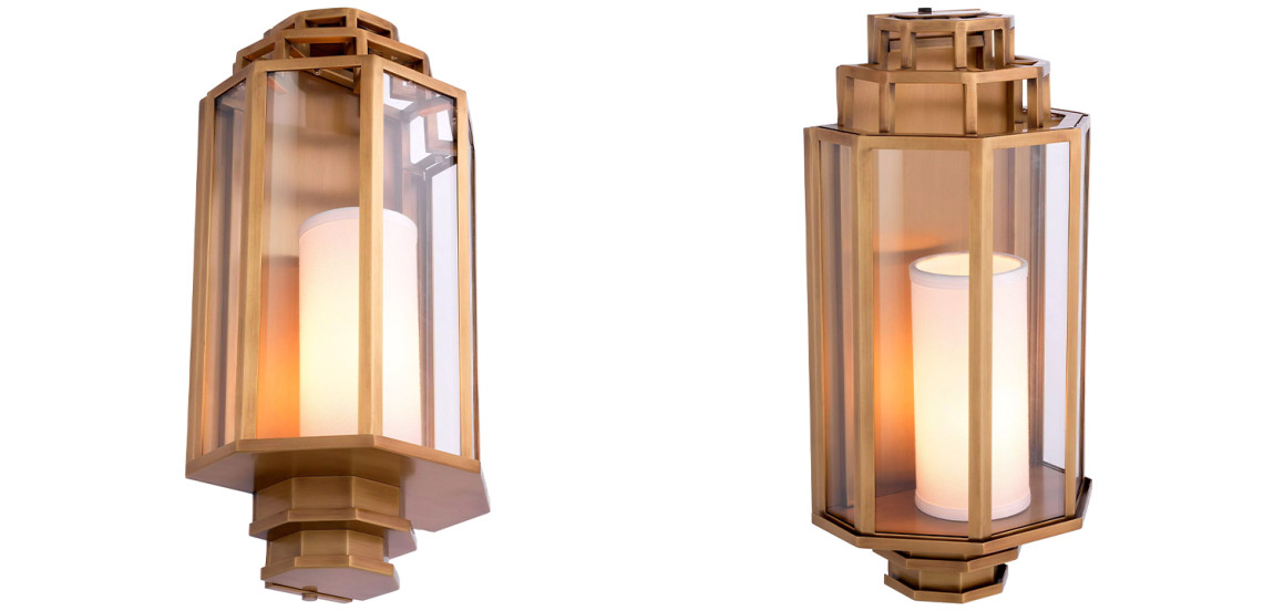 Бра Wall Lamp Monticello Brass