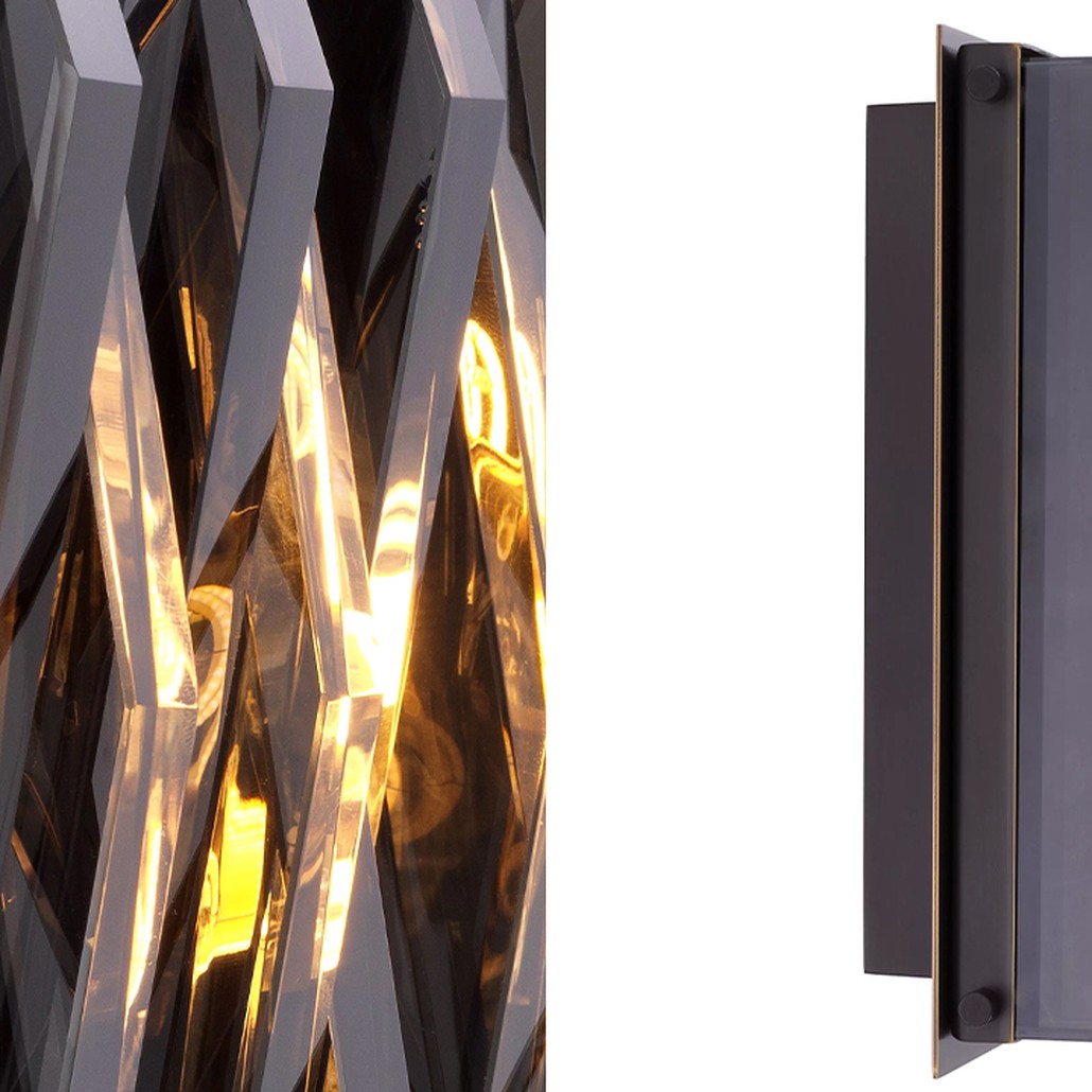 Бра Wall Lamp Nuvola S Smoke
