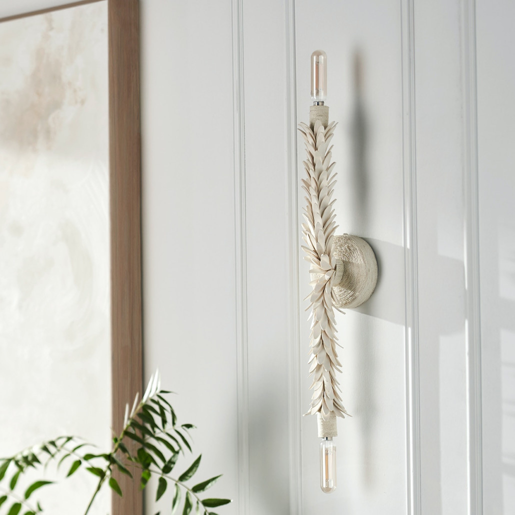 Бра White Bionic Petals Rowena Wall Lamp