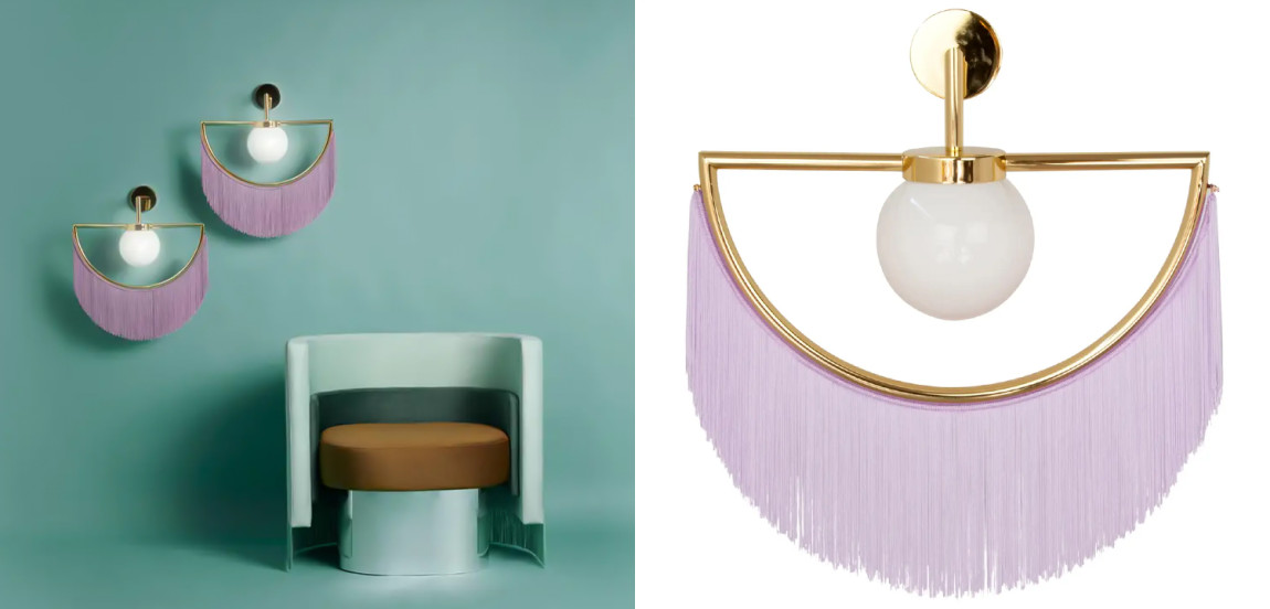Бра Wink Wall Lamp by Masquespacio for Houtique Lila