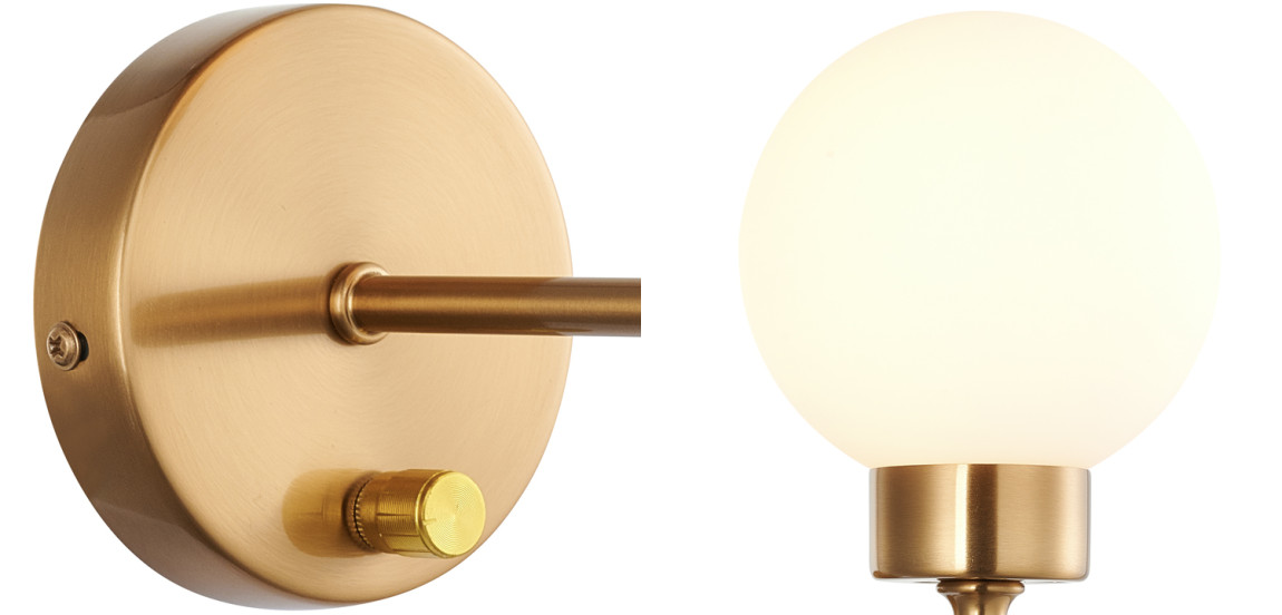 Бра Zibille Sconce brass