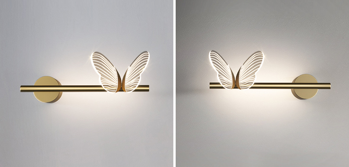 Бра Бабочка Butterfly Wall Lamp F