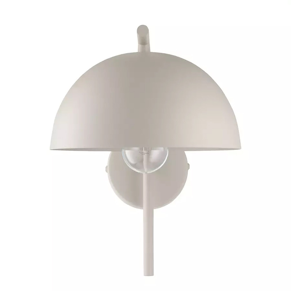 Бра бежевое с полукруглым плафоном Beige Wall Lamp