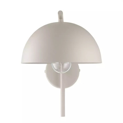 Бра бежевое с полукруглым плафоном Beige Wall Lamp