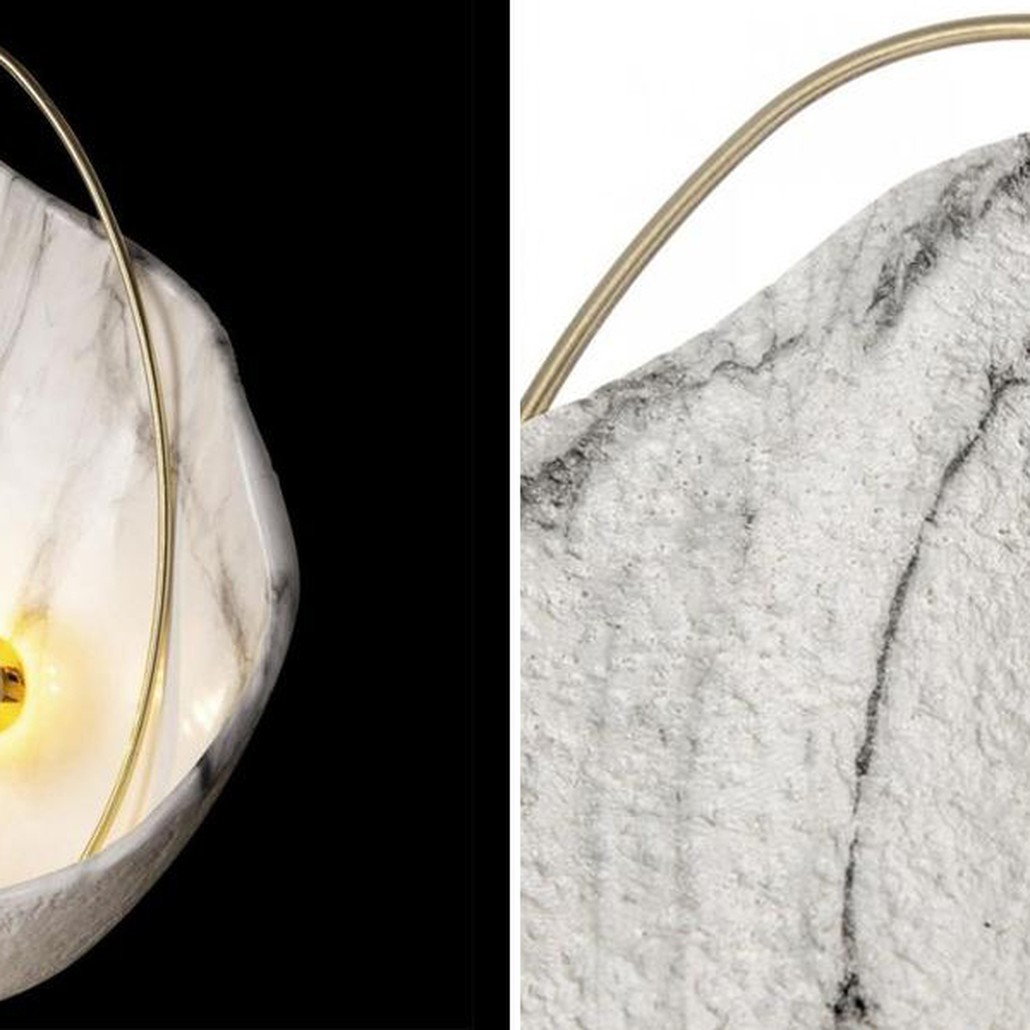 Бра Белая Жемчужина Ginger & Jagger Pearl WALL LAMP