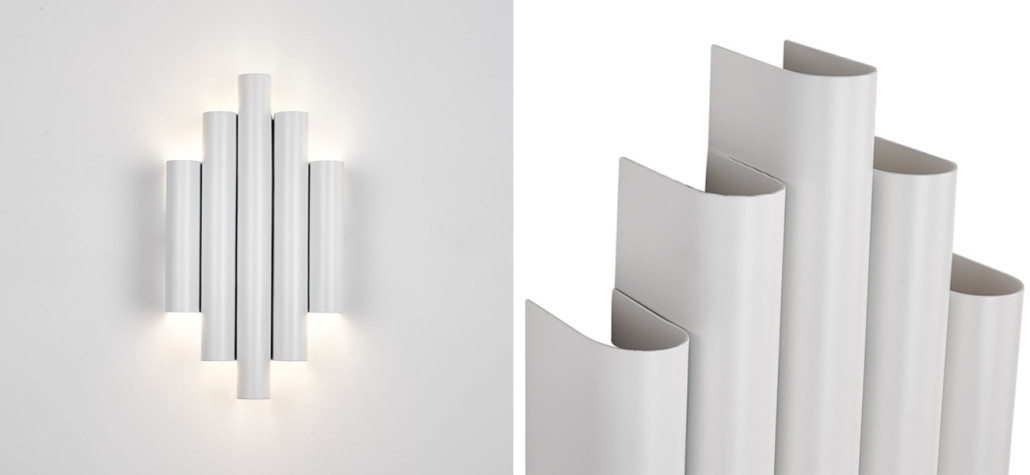 Бра белого матового цвета Equalize