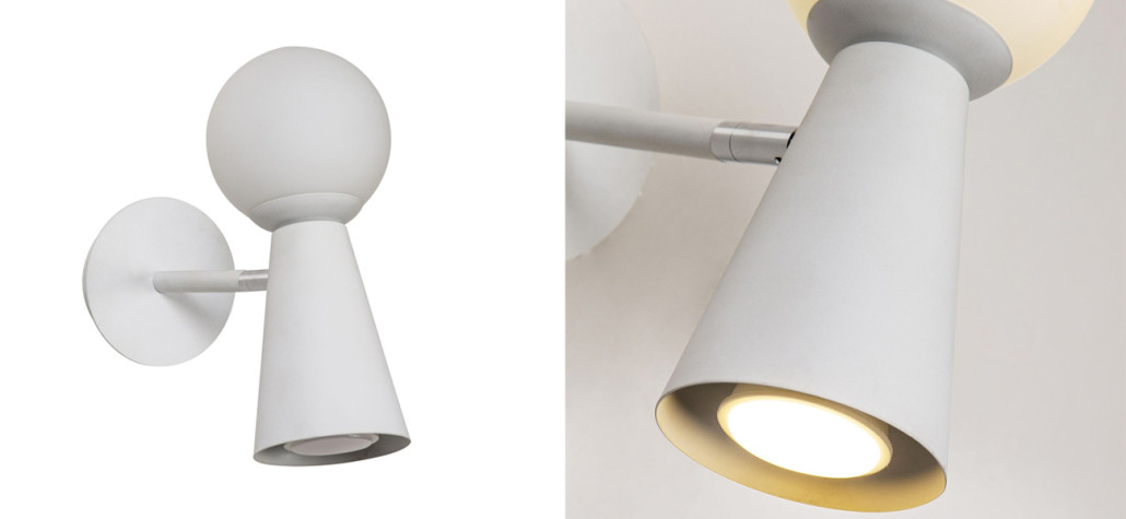 Бра белого цвета KLAXONS