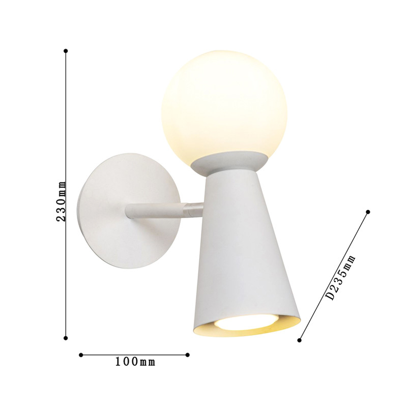 Бра белого цвета KLAXONS