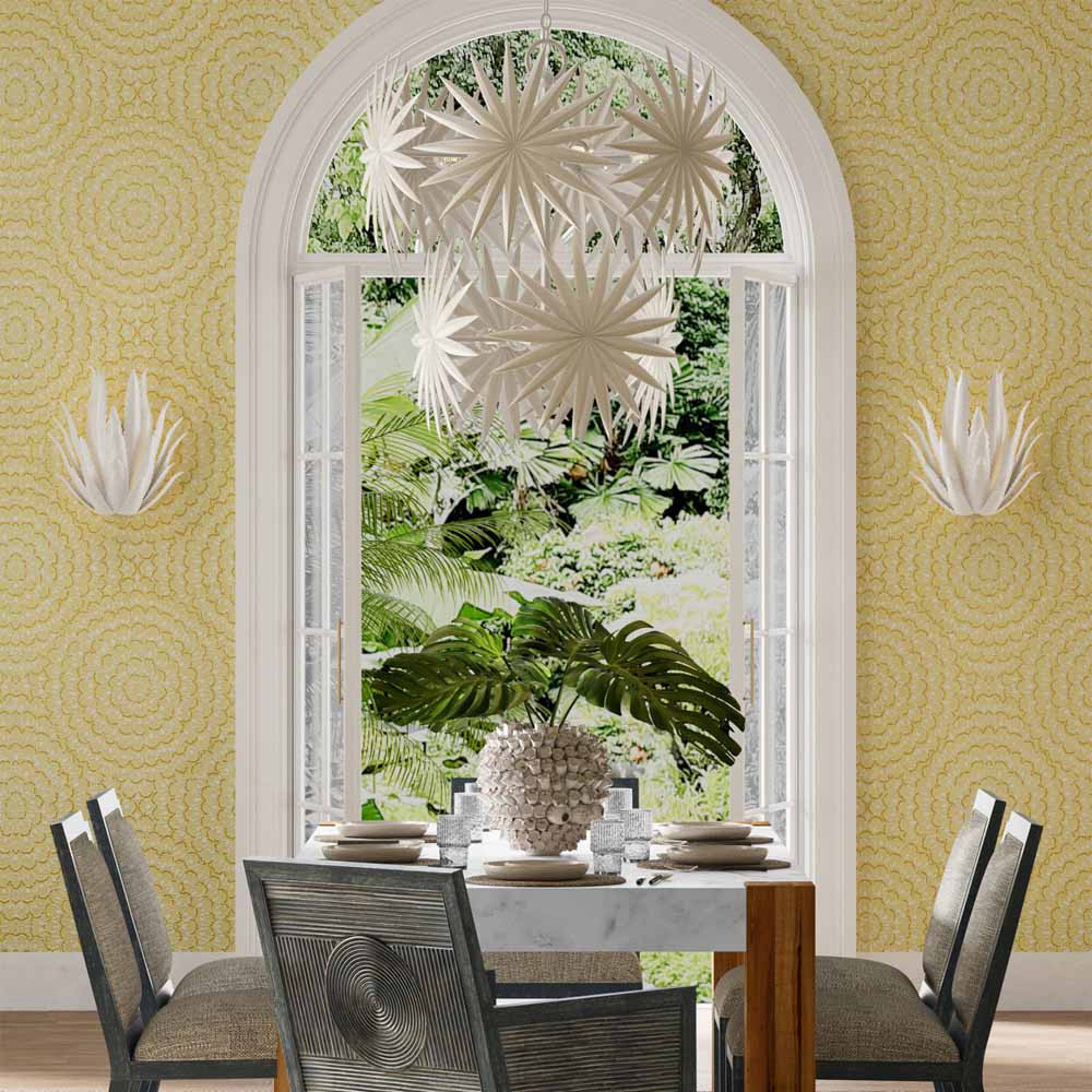 Бра белое в виде растения агавы Mexican Agave