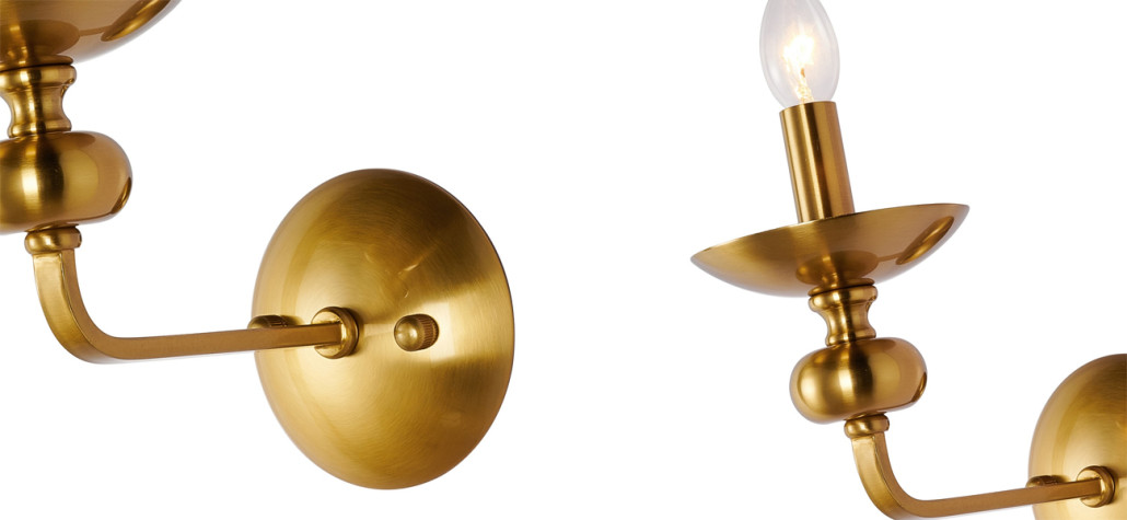 Бра бронзового цвета Candelabrum