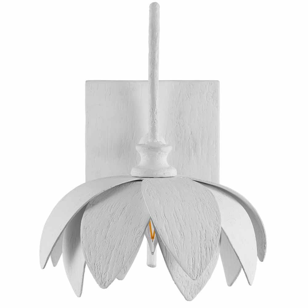 Бра в виде белого цветка White Flower Lamp