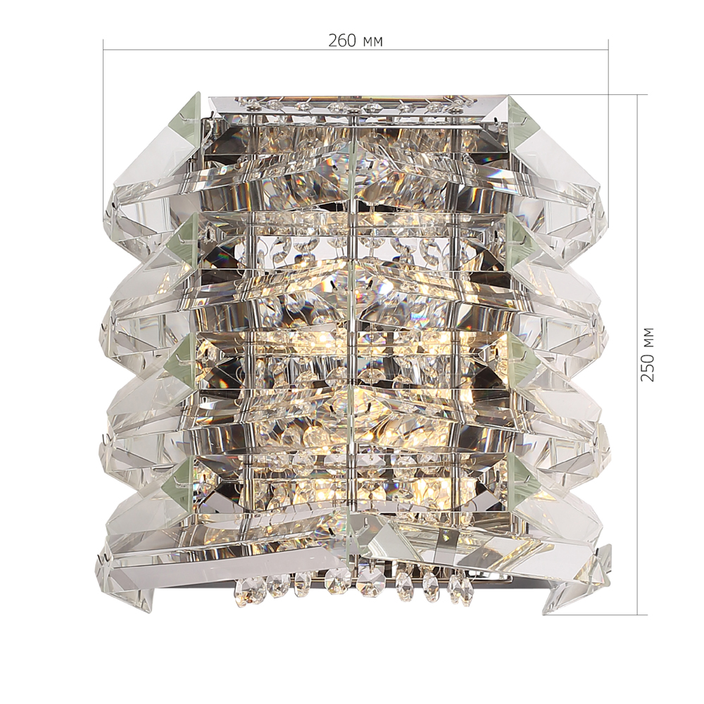 Бра в классическом хрустальном обрамлении Light Garland