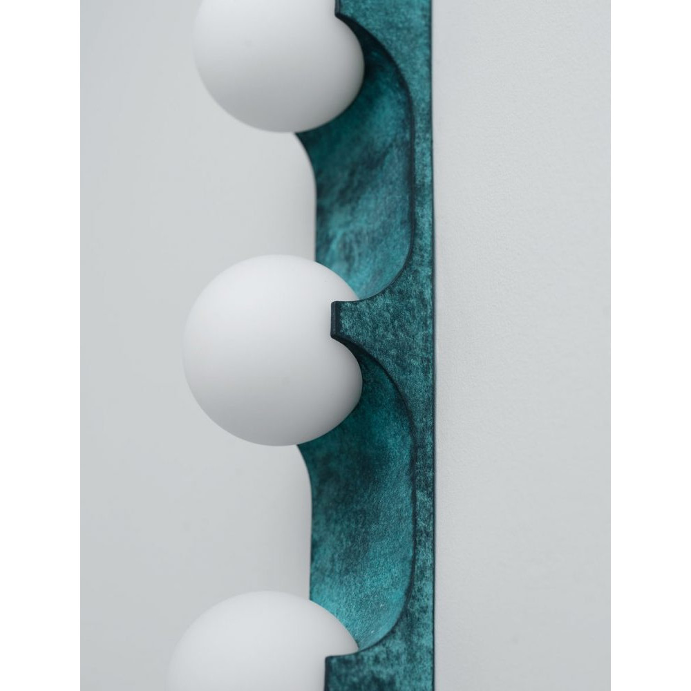 Бра в ретро стиле на бирюзовом основании Аftersound