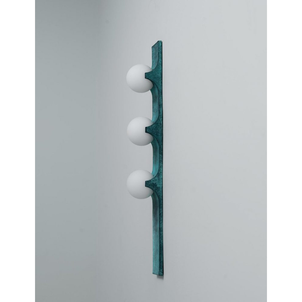 Бра в ретро стиле на бирюзовом основании Аftersound