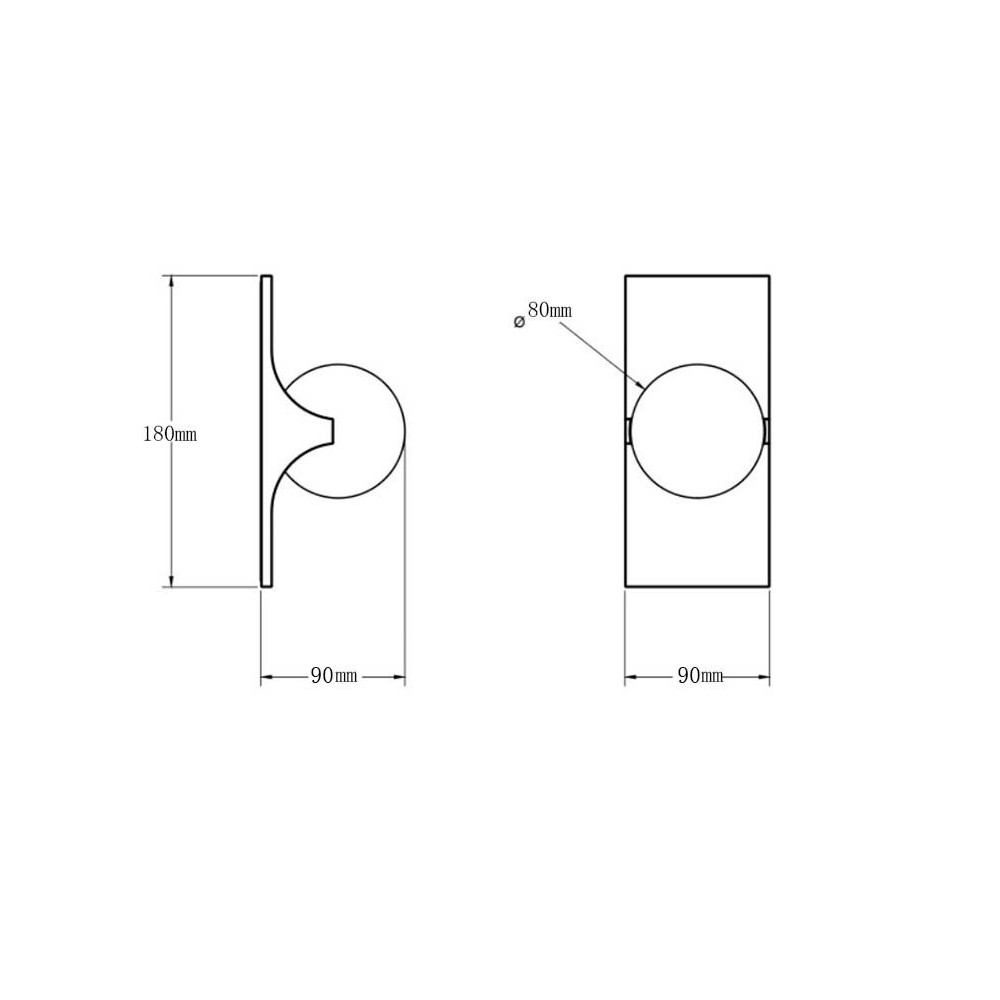 Бра в ретро стиле на бронзовом основании Аftersound