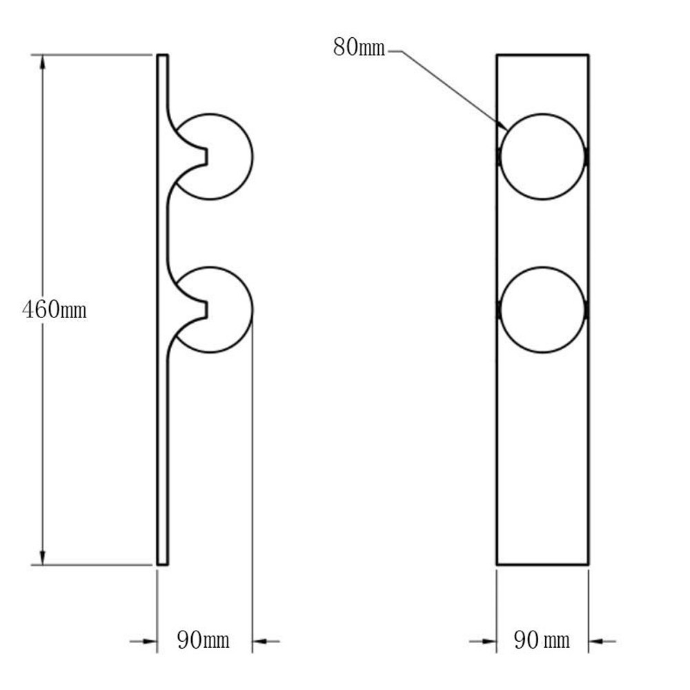 Бра в ретро стиле на бронзовом основании Аftersound