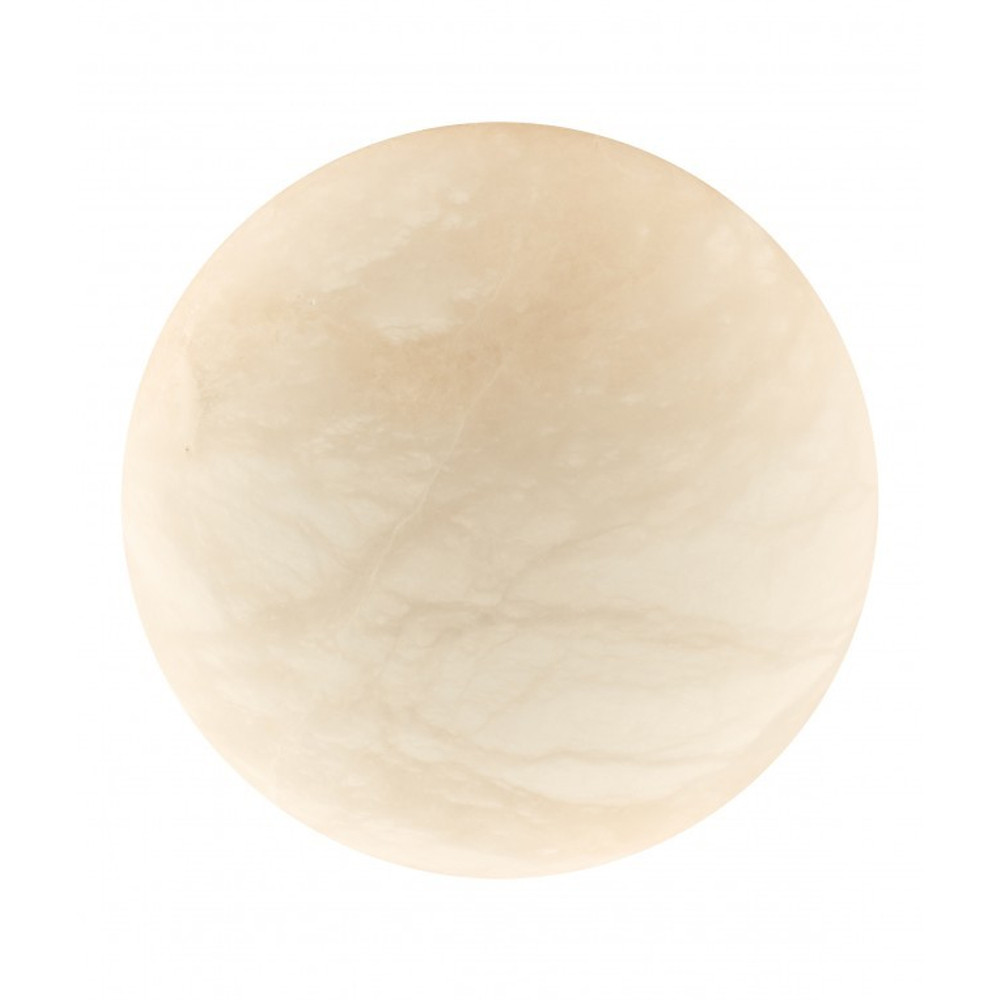 Бра в форме диска из натурального камня Cryptocrystalline Stone