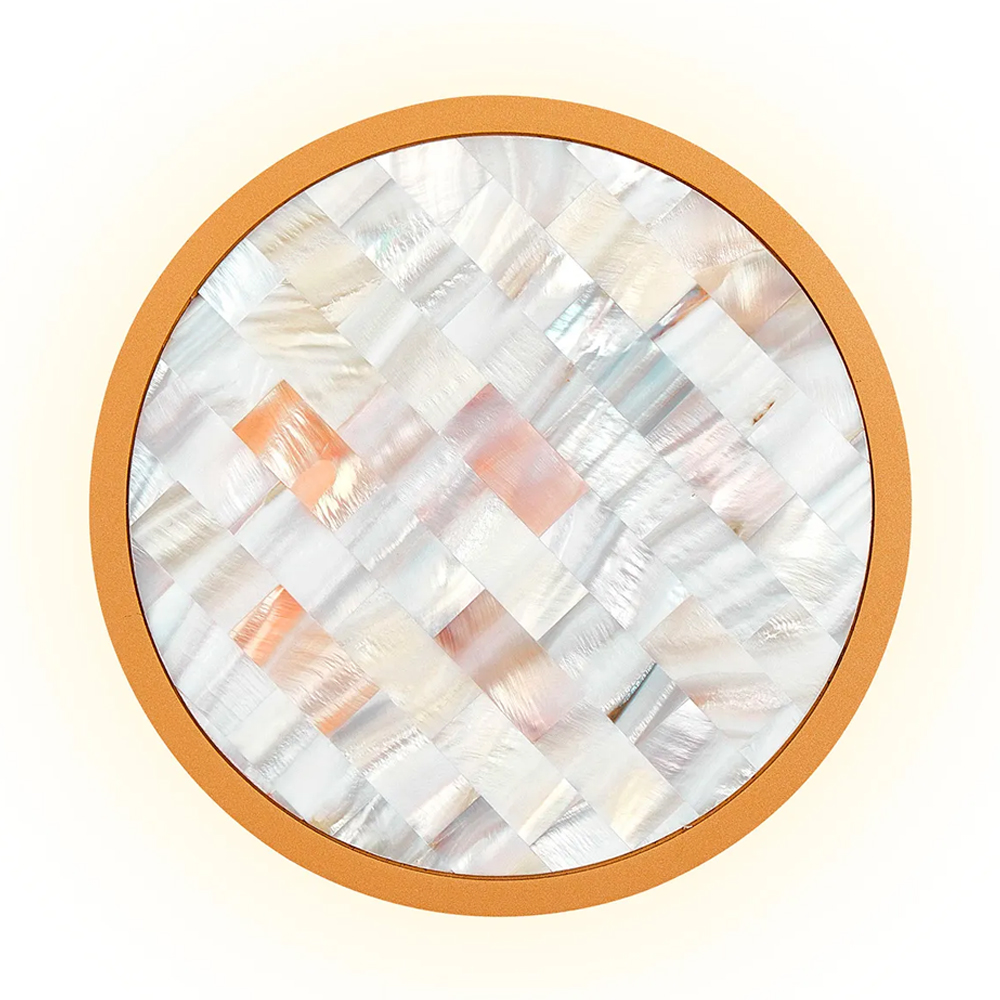 Бра в форме диска с перламутровыми прямоугольниками из морской ракушки Touch of Marine Charm