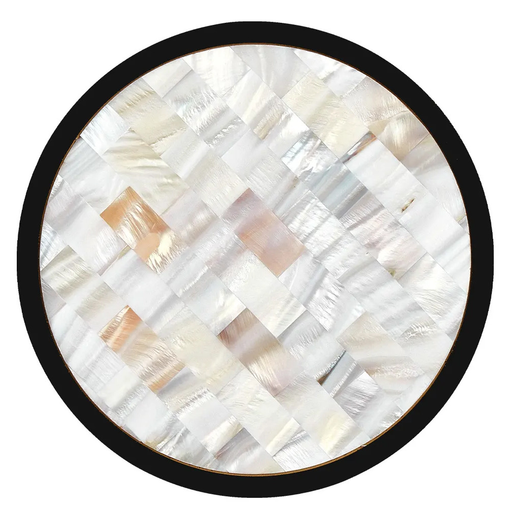 Бра в форме диска с перламутровыми прямоугольниками из морской ракушки Touch of Marine Charm