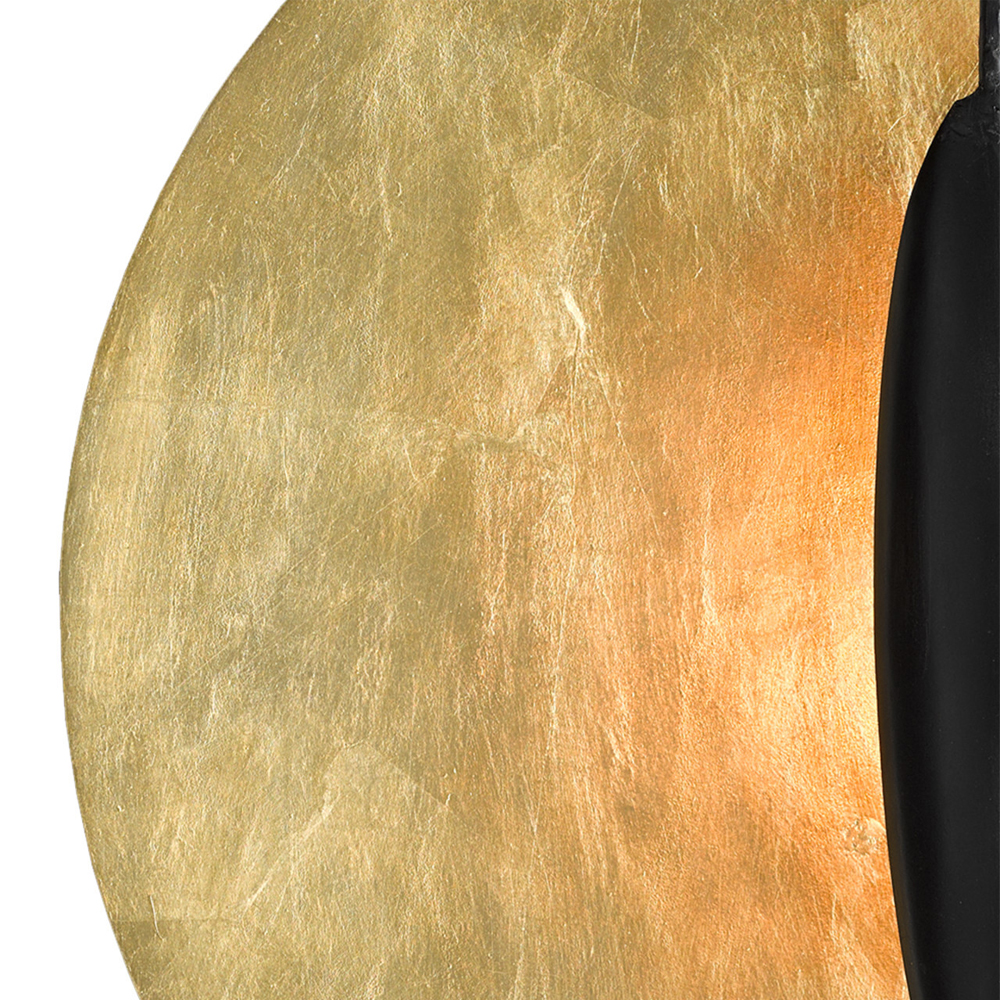 Бра в форме золотого диска Eye Plate