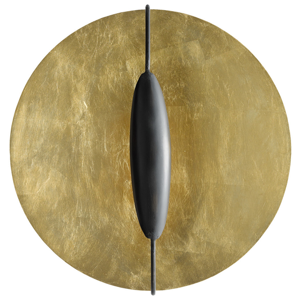 Бра в форме золотого диска Eye Plate