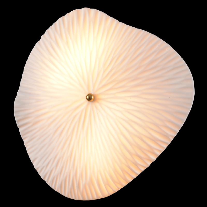 Бра в форме лепестка с рельефной текстурой FLOW