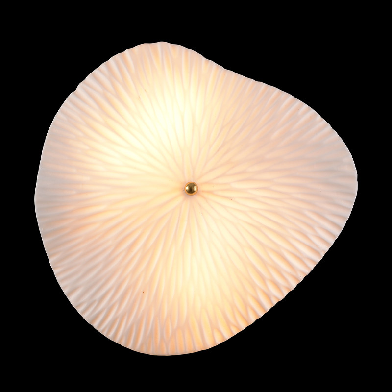 Бра в форме лепестка с рельефной текстурой FLOW