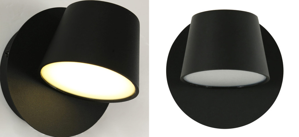 Бра в черном цвете Retro Future Light