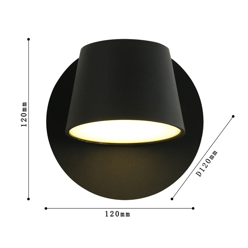 Бра в черном цвете Retro Future Light