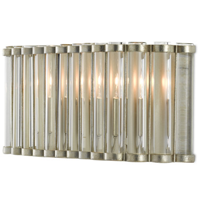 Бра горизонтальное из стеклянных трубочек Gladia