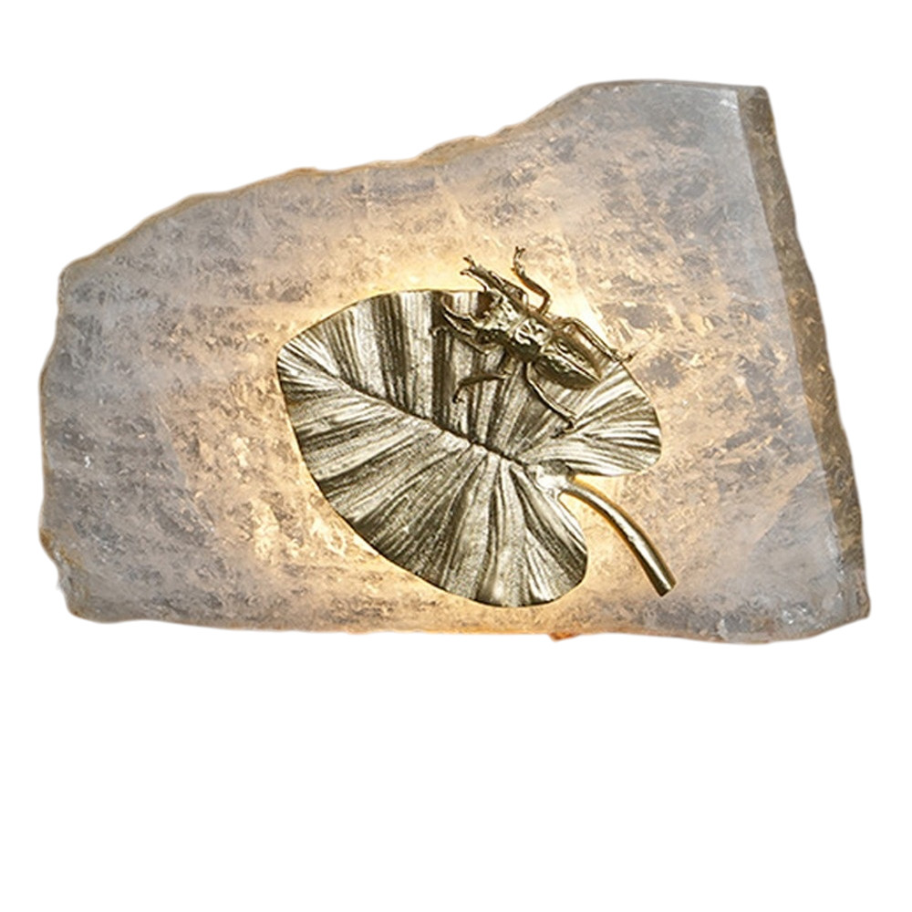 Бра Декоративный лист Glacial Fragment