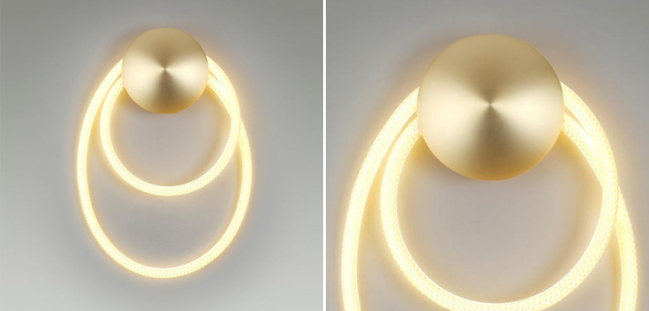 Бра Золотой LUKE LAMPCO TRACER LAMP