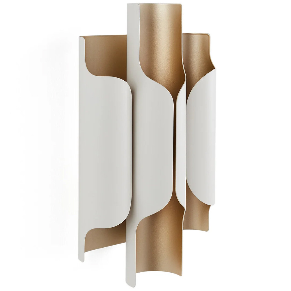 Бра из металла Dolton Wall Lamp White