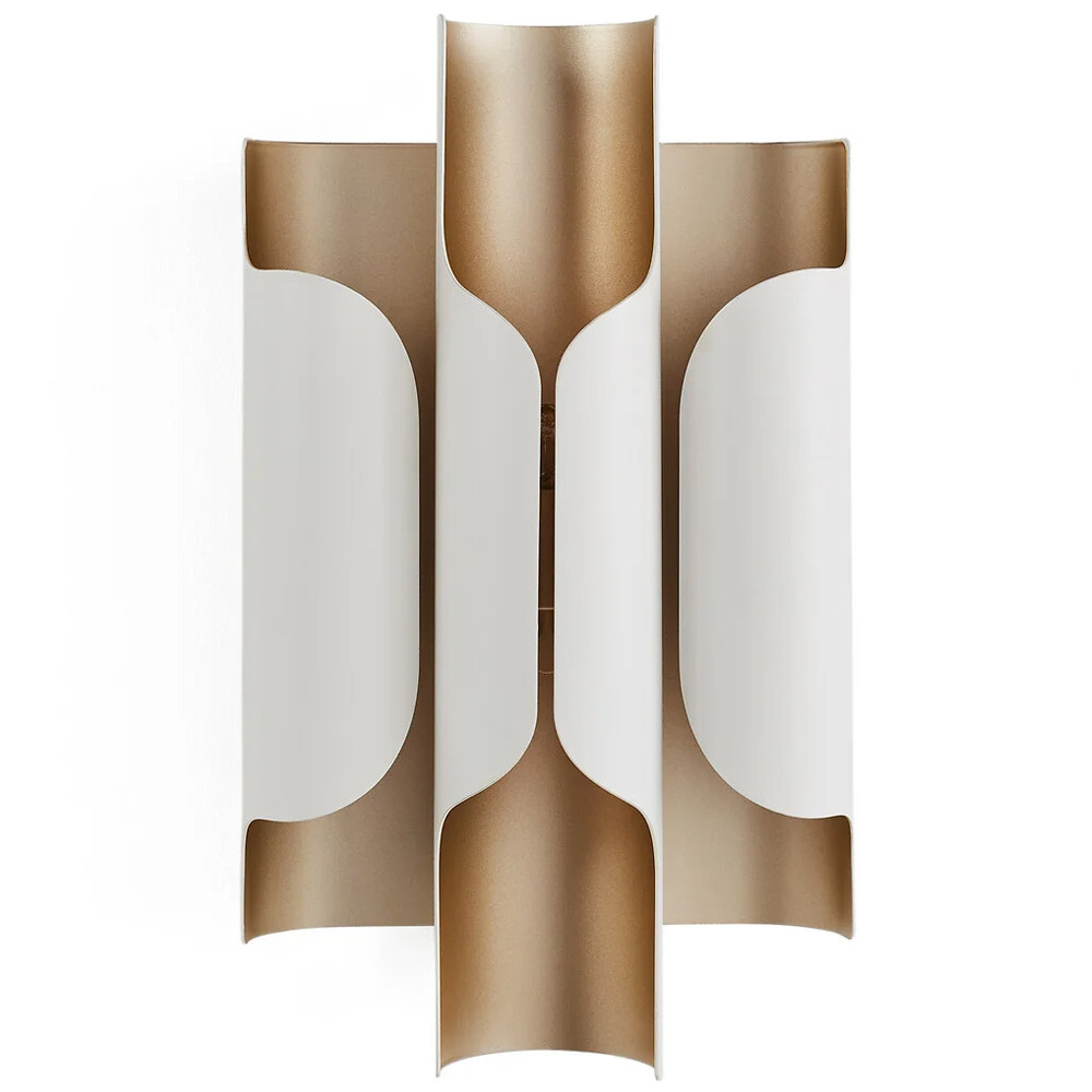 Бра из металла Dolton Wall Lamp White
