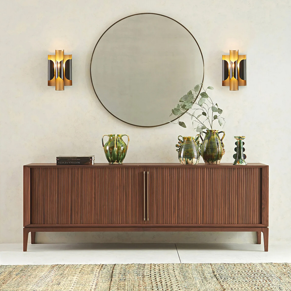 Бра из металла Dolton Wall Lamp White