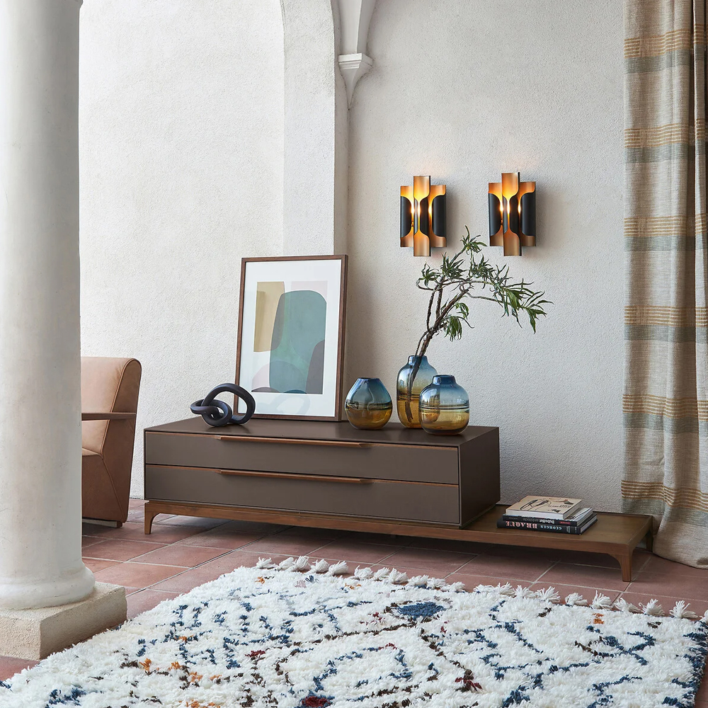 Бра из металла Dolton Wall Lamp White