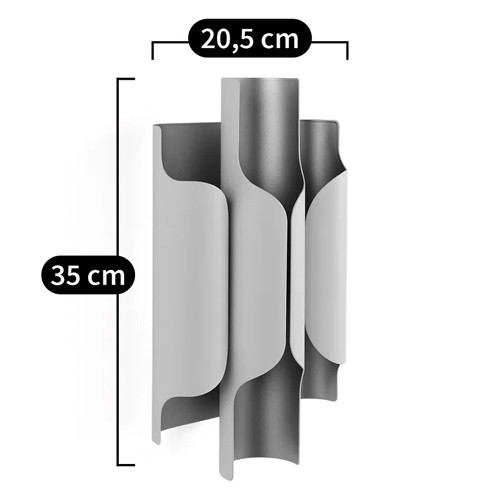 Бра из металла Dolton Wall Lamp White