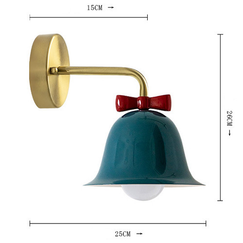 Бра Колокольчик Bell with Bow Deep Blue Wall Lamp Темно-синий