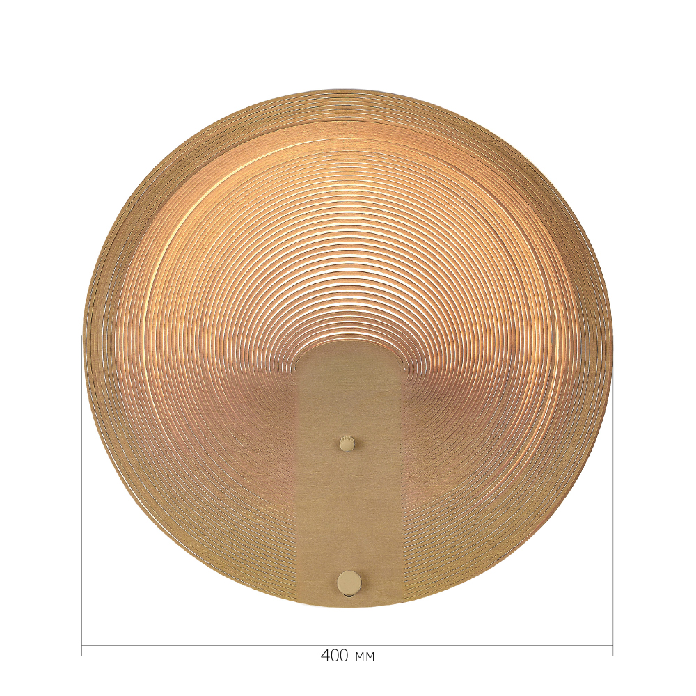 Бра круглое из деревянных прутьев Ecofriendly Light Source