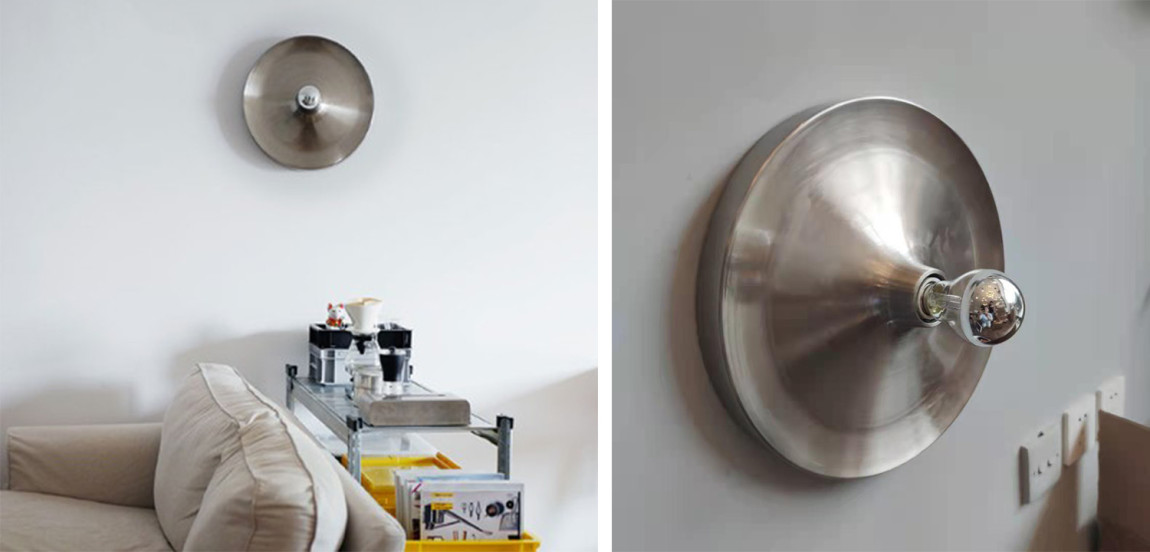 Бра металл в стиле лофт Metal Disk Loft