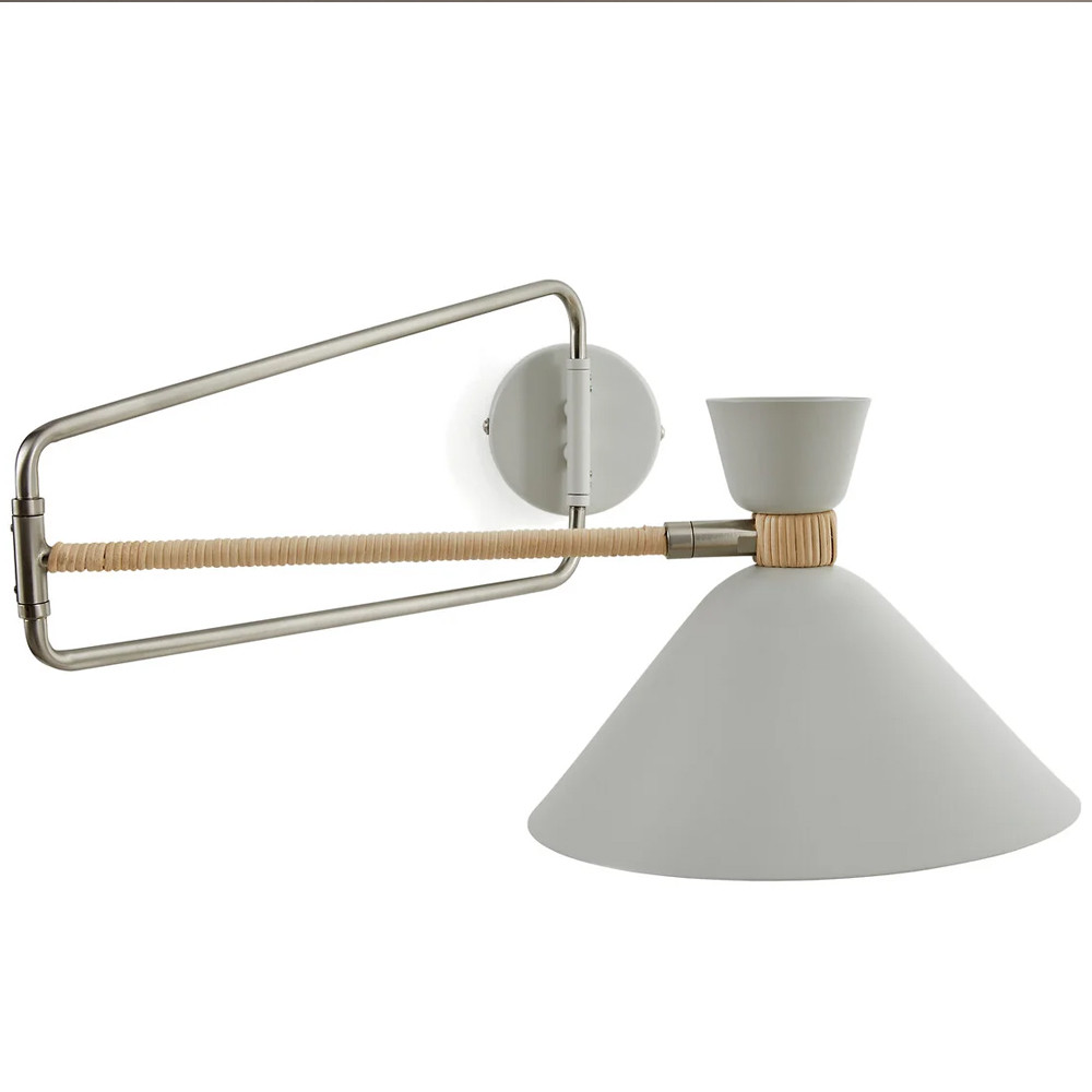 Бра на шарнире Davy Rattan Wall Lamp